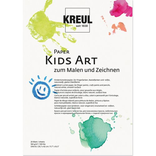 Mucki Papír pro děti Kids Art KREUL 20 listů A3