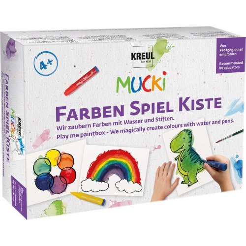 Mucki Sada MUCKI Malířský box - Krabice plná barev