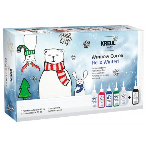 Kreul Sada Barva na sklo WINDOW COLOR Hello Winter