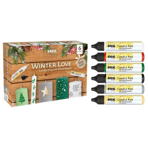 Kreul Sada CANDLE PEN KREUL voskové pero pro malování svíček WINTER LOVE