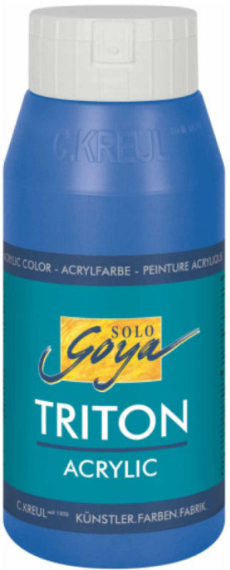 Solo Goya Akrylová barva TRITON SOLO GOYA 750 ml FTALOVÁ MODRÁ