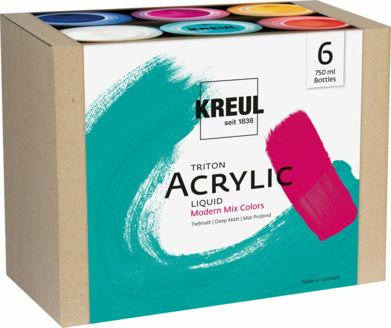 Solo Goya Sada Akrylová barva TRITON 6 x 750 ml MODERNÍ BARVY