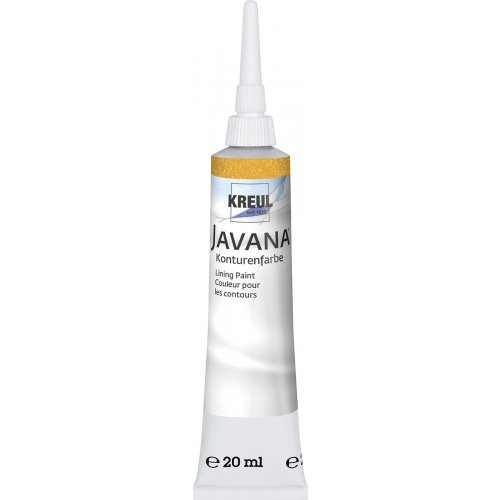 Kreul Kontura barevná JAVANA 20 ml perleťová zlatá