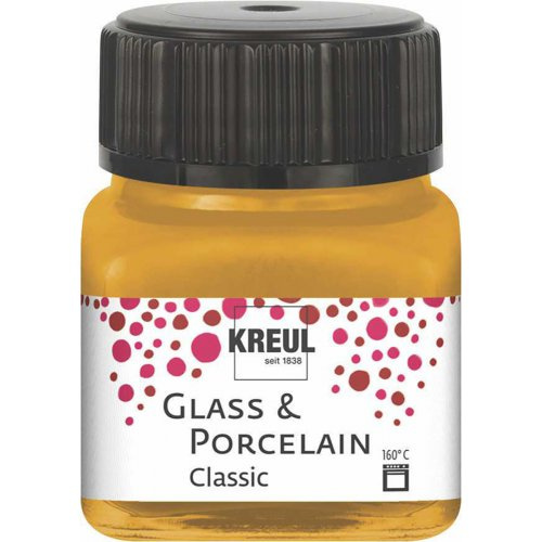 Kreul Barva na sklo a porcelán  classic 20 ml ZLATÁ