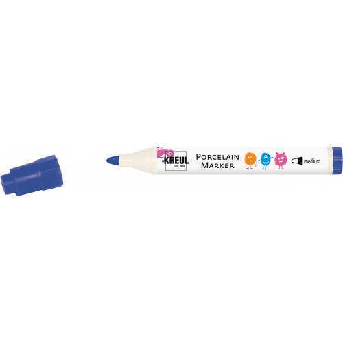 Kreul Fix na porcelán KREUL medium TMAVÁ MODRÁ