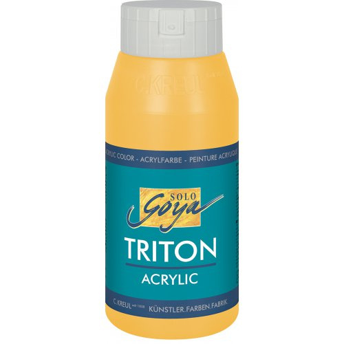 Solo Goya Akrylová barva TRITON SOLO GOYA 750 ml KUKUŘICE ŽLUTÁ