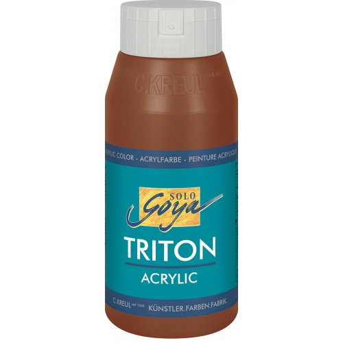 Solo Goya Akrylová barva TRITON SOLO GOYA 750 ml OXID TMAVÁ HNĚDÁ