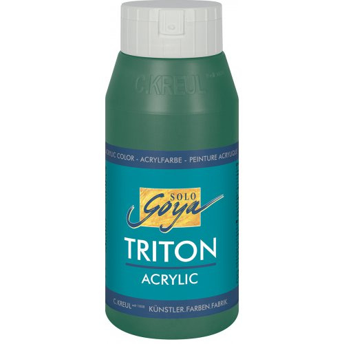 Solo Goya Akrylová barva TRITON SOLO GOYA 750 ml TMAVÁ ZELENÁ