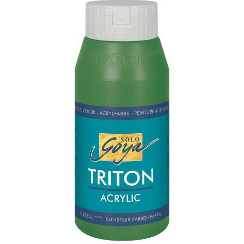 Solo Goya Akrylová barva TRITON SOLO GOYA 750 ml LISTOVÁ ZELENÁ