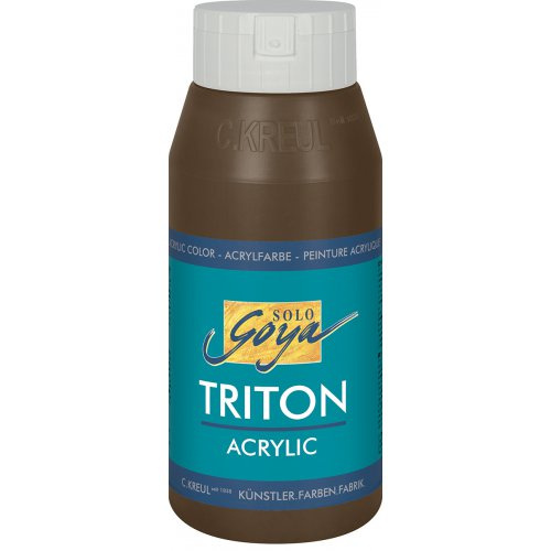 Solo Goya Akrylová barva TRITON SOLO GOYA 750 ml HNĚDÁ