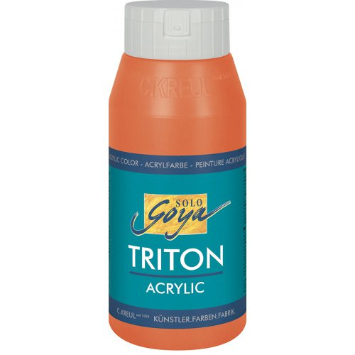 Solo Goya Akrylová barva TRITON SOLO GOYA 750 ml RUMĚLKA ČERVENÁ