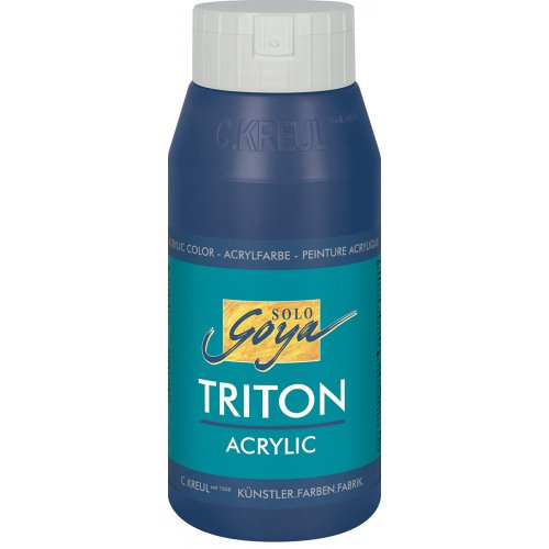 Solo Goya Akrylová barva TRITON SOLO GOYA 750 ml TMAVÁ MODRÁ