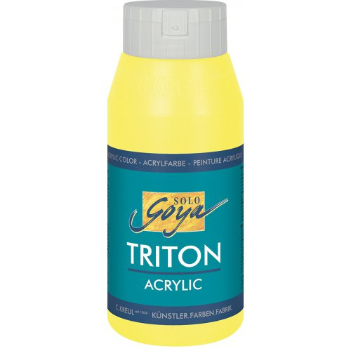 Solo Goya Akrylová barva TRITON SOLO GOYA 750 ml CITRÓNOVÁ