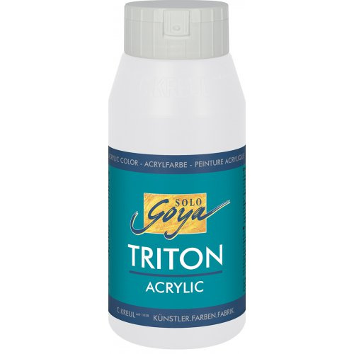 Kreul Akrylová barva SOLO GOYA Triton 750 ml bílá míchací