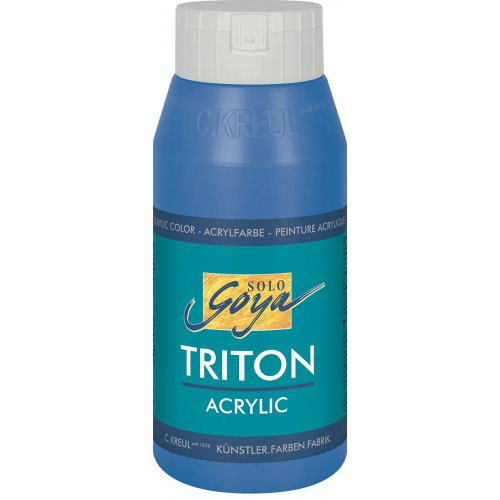 Solo Goya Akrylová barva TRITON SOLO GOYA 750 ml AZUROVÁ MODRÁ
