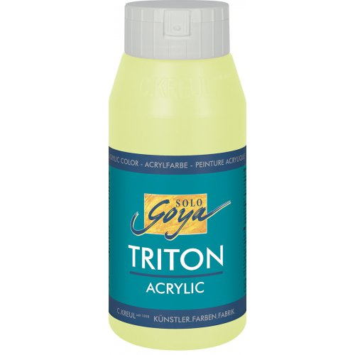 Solo Goya Akrylová barva TRITON SOLO GOYA 750 ml BLEDÁ ZELENÁ