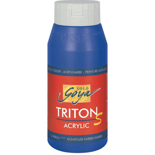 Solo Goya Akrylová barva TRITON SOLO GOYA lesk 750 ml ULTRAMARÍNOVÁ MODRÁ