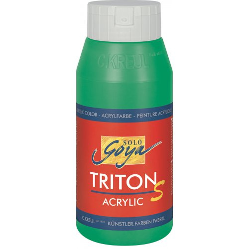 Solo Goya Akrylová barva TRITON SOLO GOYA lesk 750 ml ZELENÁ