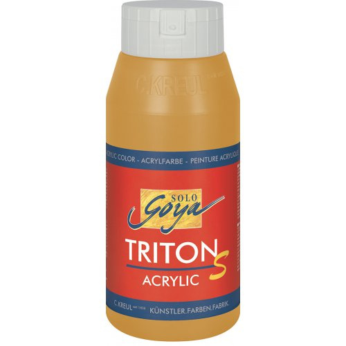 Solo Goya Akrylová barva TRITON SOLO GOYA lesk 750 ml OKROVÁ
