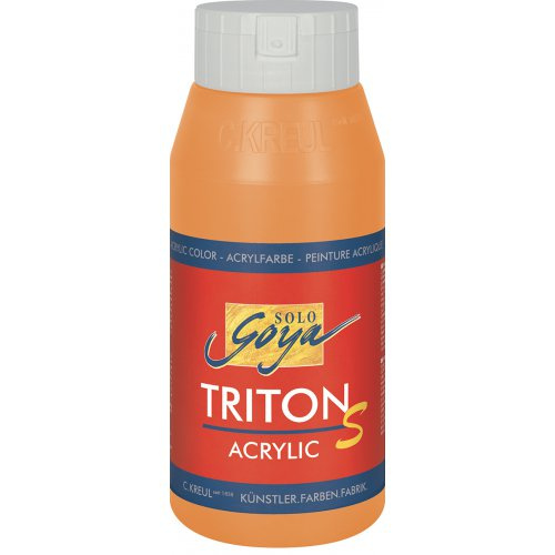Solo Goya Akrylová barva TRITON SOLO GOYA lesk 750 ml ORANŽOVÁ