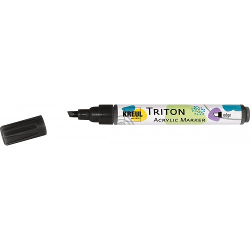 Kreul Akrylový fix TRITON edge ČERNÁ