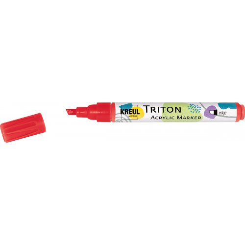 Kreul Akrylový fix TRITON edge ČERVENÁ TŘEŠŇOVÁ