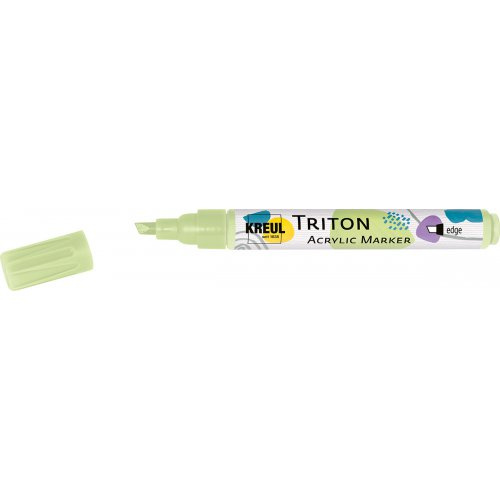 Kreul Akrylový fix TRITON edge BLEDÁ ZELENÁ