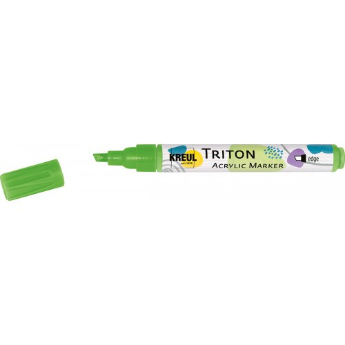 Kreul Akrylový fix TRITON edge SVÍTÍCÍ ZELENÁ