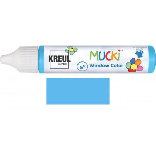 Mucki Barva na sklo MUCKI WINDOW COLOR 29 ml SVĚTLÁ MODRÁ