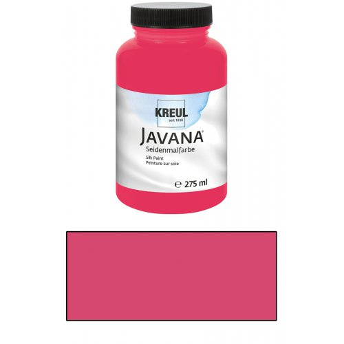 Kreul Barva na hedvábí JAVANA 275 ml VÍNOVÁ ČERVENÁ