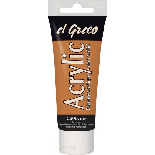 Kreul Akrylová barva EL GRECO 75 ml RAW SIENNA