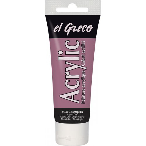 Kreul Akrylová barva EL GRECO 75 ml ŠEDÁ MAGENTA