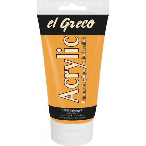 Kreul Akrylová barva EL GRECO 150 ml INDIÁNSKÁ ŽLUTÁ
