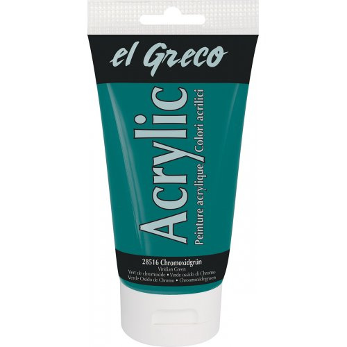Kreul Akrylová barva EL GRECO 150 ml VIRIDIAN ZELENÁ