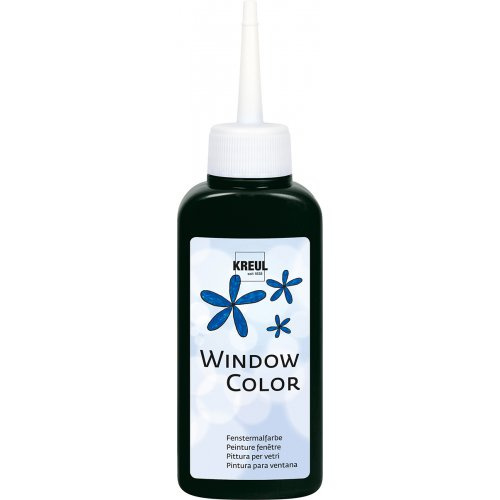 Kreul Barva na sklo WINDOW COLOR 80 ml ČERNÁ