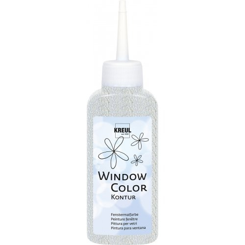 Kreul Barva na sklo WINDOW COLOR 80 ml kontura bezbarvá TRANSPARENTNÍ