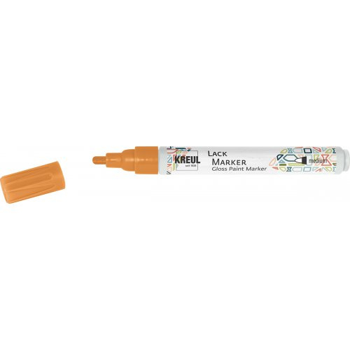 Kreul Lakový popisovač  medium NEONOVÁ ORANŽOVÁ