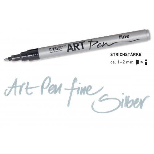Kreul Fix KREUL ARTPen fine STŘÍBRNÁ
