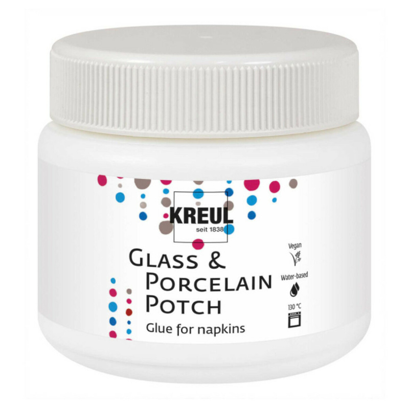 Kreul Lepidlo na decoupage PORCELÁN A SKLO POTCH  KREUL 150 ml