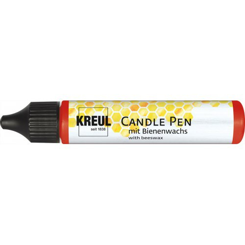 Kreul CANDLE PEN KREUL voskové pero pro malování svíček ČERVENÁ