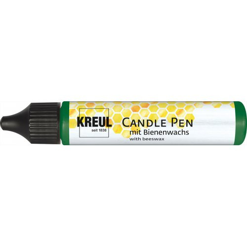 Kreul CANDLE PEN KREUL voskové pero pro malování svíček ZELENÁ