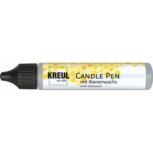 Kreul CANDLE PEN KREUL voskové pero pro malování svíček STŘÍBRNÁ