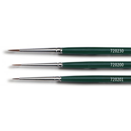 Kreul Štětec KREUL červený sobolí vlas kulatý vel. 0