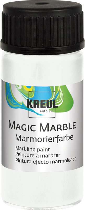 Kreul Mramorovací barva Magic Marble 20 ml BÍLÁ