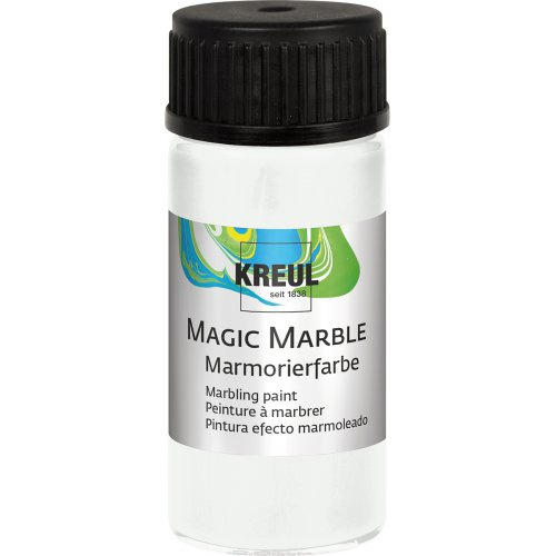 Kreul Mramorovací barva Magic Marble 20 ml BÍLÁ