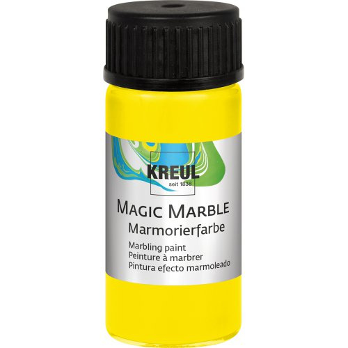 Kreul Mramorovací barva Magic Marble 20 ml CITRÓNOVÁ