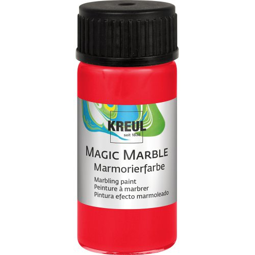 Kreul Mramorovací barva Magic Marble 20 ml ČERVENÁ