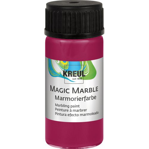 Kreul Mramorovací barva Magic Marble 20 ml RUBÍNOVÁ