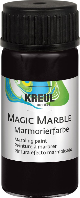 Kreul Mramorovací barva Magic Marble 20 ml ČERNÁ