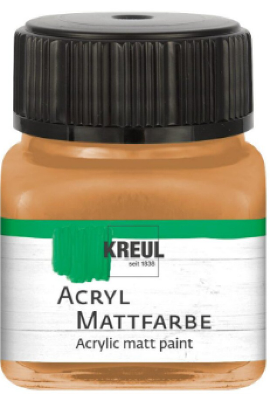 Kreul Akrylová barva matná KREUL 20 ml OKROVÁ